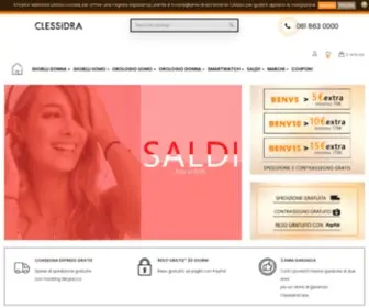 Clessidrajewels.com(Acquista ora il tuo orologio Casio multifunzione G) Screenshot