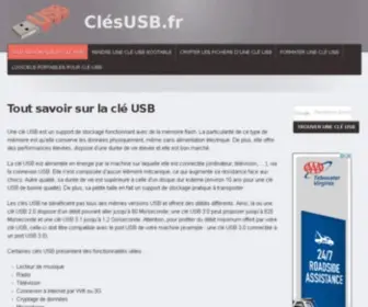 Clesusb.fr(Crypter clé usb) Screenshot