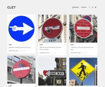 Clet.com(Clet Abraham) Screenshot