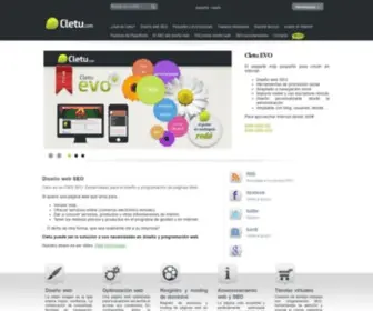 Cletu.com(Diseño) Screenshot