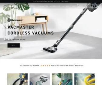 Cleva-UK.com(Official Vacmaster) Screenshot