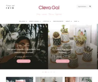 Clevagal.com(Cleva Gal) Screenshot
