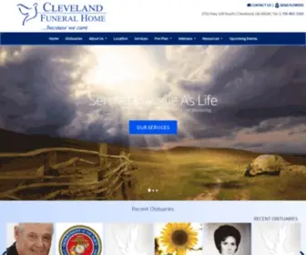 Cleveland-Funeralhome.com(Cleveland Funeral Home) Screenshot