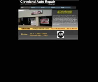 Clevelandautorepair.net(Clevelandautorepair) Screenshot