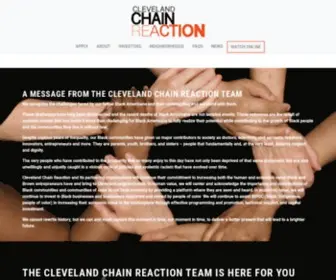 Clevelandchainreaction.org(Cleveland Chain Reaction) Screenshot