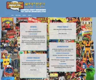 Clevelandcomiccon.com(Clevelandcomiccon) Screenshot