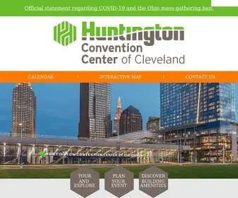 Clevelandconventions.com(Huntington Convention Center of Cleveland) Screenshot
