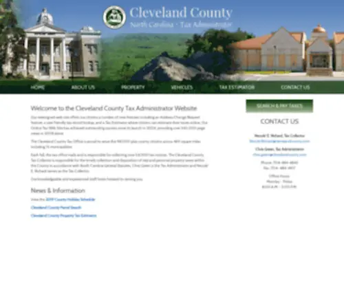 Clevelandcountytaxes.com(Clevelandcountytaxes) Screenshot