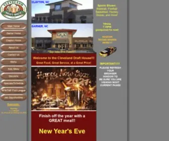 Clevelanddrafthouse.com(Cleveland Draft House) Screenshot