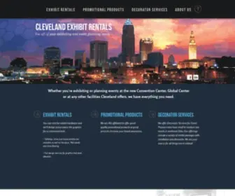 Clevelandexhibitrentals.com(Cleveland Exhibit Rentals) Screenshot