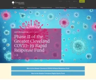 Clevelandfoundation.org(Cleveland Foundation) Screenshot
