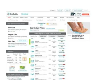 Clevelandgasprices.com(Cleveland Gas Prices) Screenshot