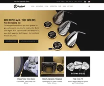 Clevelandgolf.com(Cleveland Golf) Screenshot