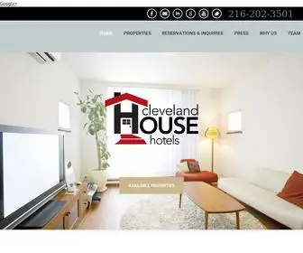 Clevelandhousehotels.com(Cleveland House Hotels) Screenshot