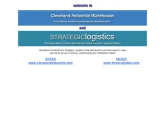Clevelandindustrial.com(Cleveland Industrial & Strategic Logistics) Screenshot