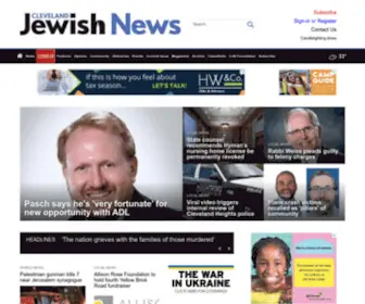 Clevelandjewishnews.com(Cleveland Jewish News) Screenshot