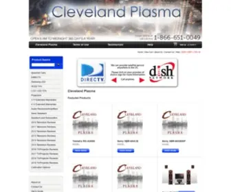 Clevelandplasma.com(Cleveland Plasma) Screenshot