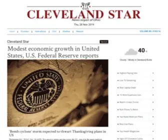 Clevelandstar.com(Cleveland Star) Screenshot