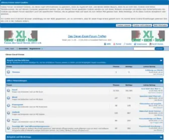 Clever-Excel-Forum.de(Office) Screenshot