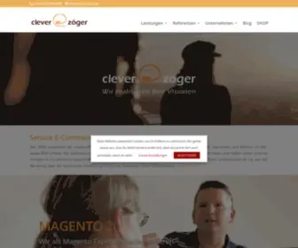Clever-Zoeger.de(TYPO3) Screenshot