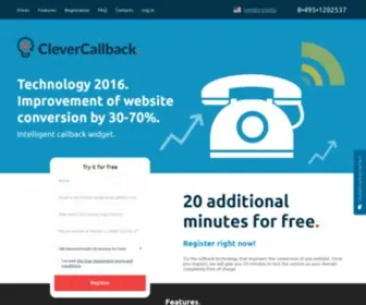 Clevercallback.com(Compare car rental prices) Screenshot