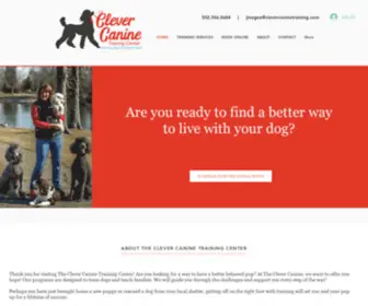 Clevercaninetraining.com(The Clever Canine Training Center) Screenshot