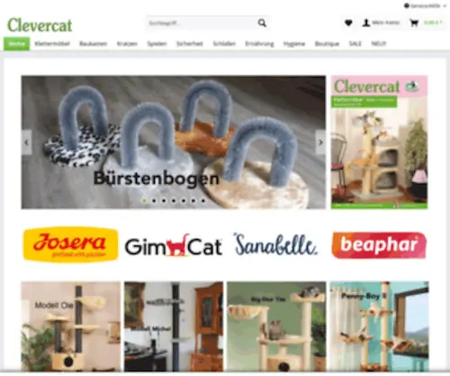 Clevercat-Shop.de(Clevercat Katzenartikel Shop) Screenshot