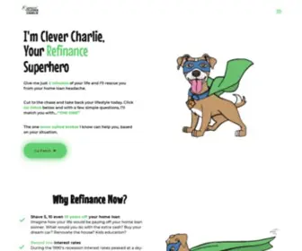 Clevercharlie.com.au(Your Refinance Superhero) Screenshot