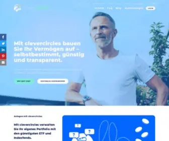 Clevercircles.ch(Mit clevercircles bauen Sie Ihr Vermögen auf) Screenshot