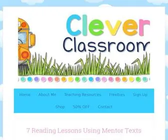 Cleverclassroomblog.com(Clever Classroom Blog) Screenshot