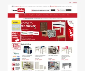 Cleverclicker.co.uk(Home Furniture Store) Screenshot