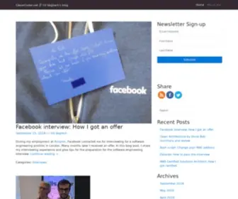 Clevercoder.net(Gil Vegliach's blog) Screenshot