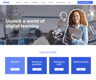 Clever.com(Connect every student to a world of learning) Screenshot
