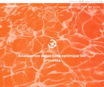 Cleverdata.io(Hacemos realidad la Excelencia Operacional a través del Decision Engineering) Screenshot