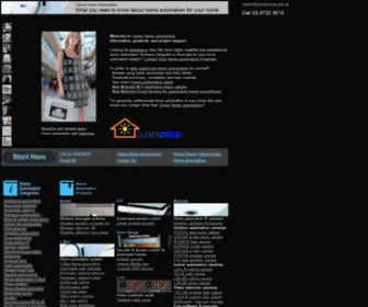 Cleverhome.com.au(Clever Home Automation) Screenshot
