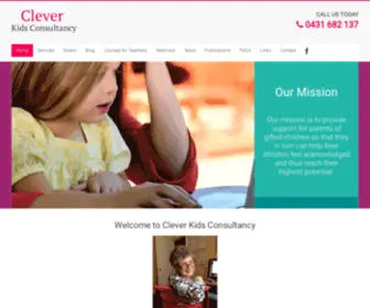 Cleverkidsconsultancy.com(Clever Kids Consultancy Sydney) Screenshot