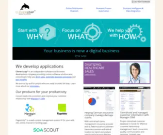 Cleverleap.com(Clever Leap) Screenshot