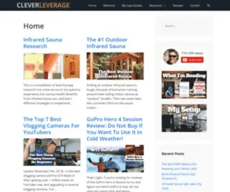 Cleverleverage.com(Lifestyle Blogger Matt Justice) Screenshot