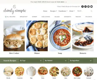 Cleverlysimple.com(Cleverly Simple) Screenshot