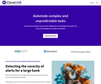 Cleverm8.com(Accueil) Screenshot