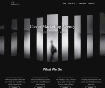 Cleverma.com(Clever Marketing Agency Based In Lebanon) Screenshot