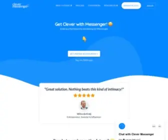 Clevermessenger.com(Clepher) Screenshot