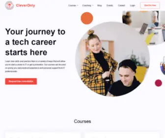 Cleveronly.com(All courses) Screenshot