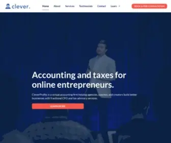 Cleverprofits.com(CPA) Screenshot