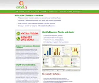 Cleverq.com(CleverQ analytic software) Screenshot