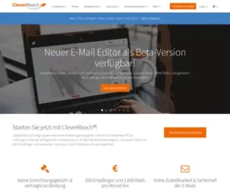 Cleverreach.de(E-Mail Marketing Software) Screenshot