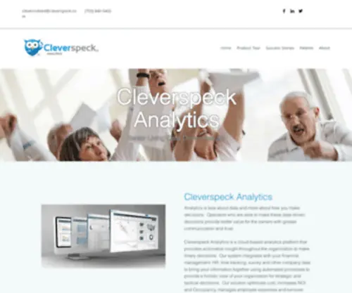 Cleverspeck.com(Home) Screenshot