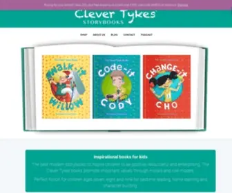 Clevertykes.com(Raising entrepreneurial kids) Screenshot