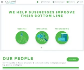 Clevvi.com.au(Marketing, Web Design, Software Engineering, IT Strategy) Screenshot