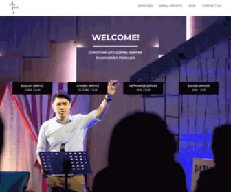 CLGCPJ.org(Christian Life Gospel Center (CLGC)) Screenshot